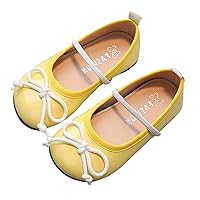 Baby Girl Flat Sandals Girls Shoes Autumn Children Princess Shoes Non Slip Soft Sole Leather Shoes Bowknot Kid Apparel