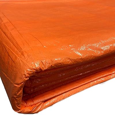  Moose Supply Concrete Curing Blanket Cover - Heavy Duty PE  Coated Woven Insulated Foam Core for Cement, Construction, Landscaping -  Tear & Water Resistant - 6 x 24 Ft - Indoor/Outdoor