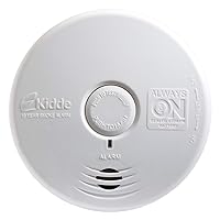 Kidde 21010164 10 Year Battery Smoke Alarm | Photoelectric | Living Area | Model P3010L