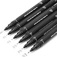 Uni-Pin fine lner marker 0.4mm black single pen