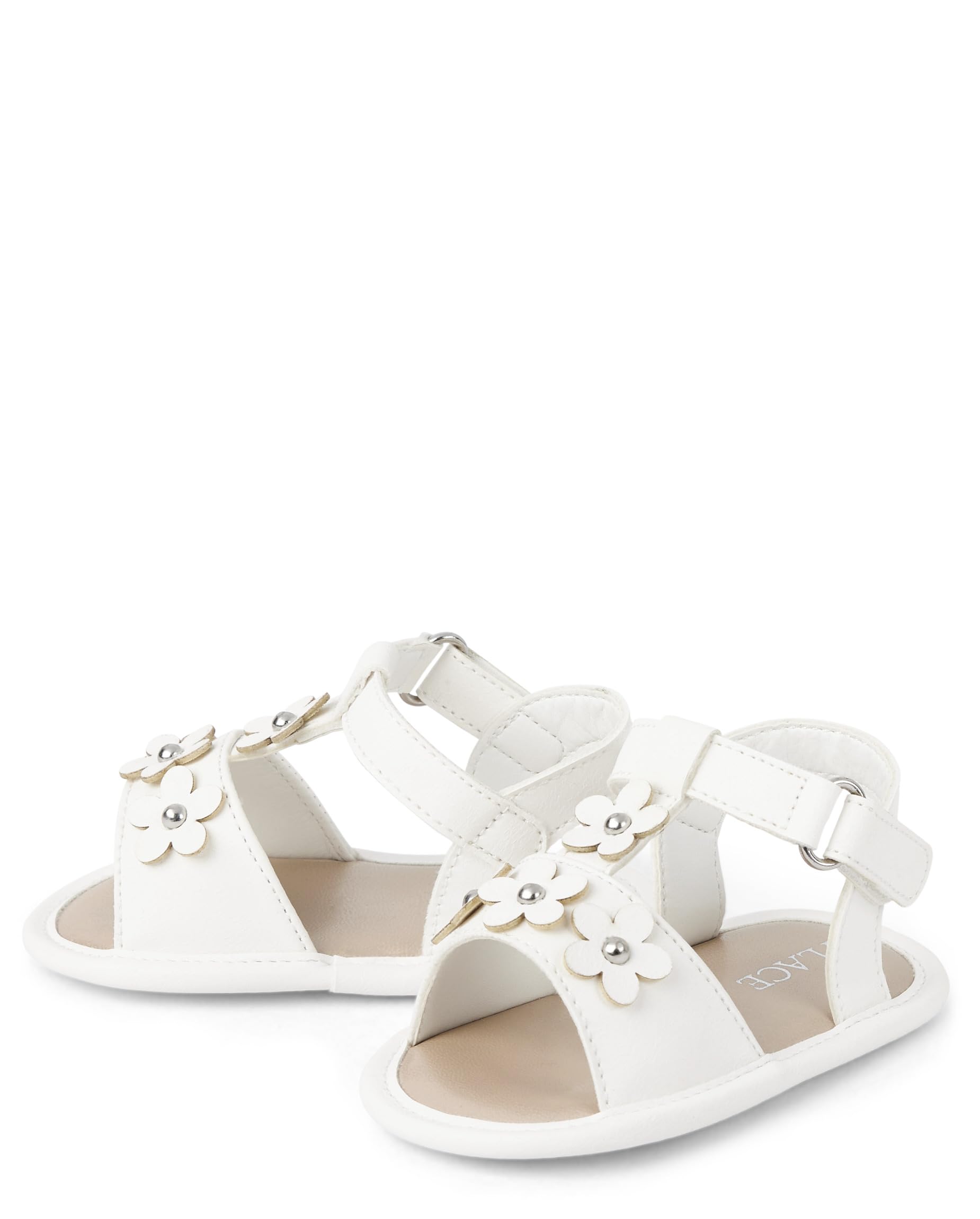 The Children's Place Baby-Girl's and Newborn Open Toe Flat Sandals