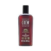 American Crew Shampoo, Conditioner & Body Wash for Men, 3-in-1, Tea Tree Scent, 8.4 Fl Oz