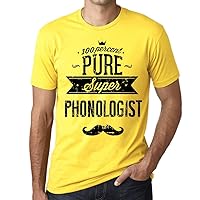Men's Graphic T-Shirt 100% Pure Super Phonologist Eco-Friendly Limited Edition Short Sleeve Tee-Shirt Vintage
