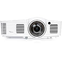 Optoma EH200ST Full 3D 1080p 3000 Lumen DLP Short Throw Projector with 20,000:1 Contrast Ratio and MHL Enabled - 1920 x 1080 - Ceiling, Front, Rear - 1080p - 5000 Hour Normal Mode - 6000 Hour Economy