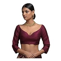 Women's Custom Readymade Blouse For Sarees Indian Designer Customized Bollywood Padded Stitched Crop Top Choli