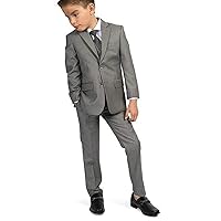 Boys' Single Breasted Suit Three Pieces Two Buttons Formal Page Boy