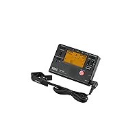 TM60 Combo Tuner and Metronome with Contact Clip-on Microphone (TUTM60CBK)