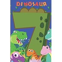 Birthday Dinosaur Gift Bag Stuffers for 7 Year Old Boy: Draw and Write Journal for Kids