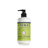 Mrs. Meyer's Clean Day Hand Lotion, Long-Lasting, Non-Greasy Moisturizer, Cruelty Free Formula, Lemon Verbena Scent, 12 oz