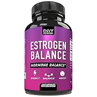 Estrogen Balance - Hormone Balance for Women with DIM- Menopause Relief, Estrogen Blocker and Hormonal Acne Treatment - Plus BioPerine - 60 Capsule