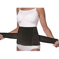 Upspring Shrinkx Belly Postpartum Belly Wrap | Post Pregnancy Belly Wrap to Support, Slim, and Smooth After Baby (Black - L/XL)