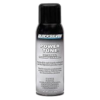 Quicksilver 858080Q03 Power Tune Internal Engine Cleaner for 2-Stroke, 4-Stroke and Fuel-Injected Gas Engines - 12 Oz.
