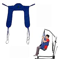 Patient Lifter Transfer Strap, Home Use Transfer Belt, Medical Patient Lift Slings, Four Point Support Shower Sling, for Bed Positioning Lift Assist