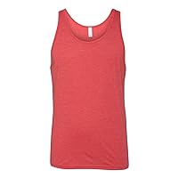3480 Bella+Canvas Unisex Jersey Tank - Red Triblend - Large