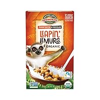 EnviroKidz Leapin’ Lemurs Peanut Butter & Chocolate Organic Cereal,10 Oz Box,Gluten Free