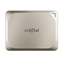 Crucial X9 Pro 1TB USB 3.2 Gen 2 Type-C Portable External SSD for Apple Mac