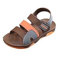 Sandals for Big Boys Size 5 New Children Fashion Summer Boys Sandals Beach Outdoor Kids Buckle Non Boys Slides Size 2