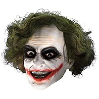 Rubie's Costume Co Men's Batman The Dark Knight The Joker 3/4 Mask