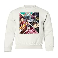 Anime Manga Series Slayers Demon Collage Youth Crewneck Sweater