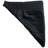Flex Active Wear Mesh Bandana , Black, 0.2 x 6.5 x 5 inches