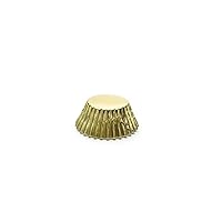 Fox Run Gold Foil Disposable Bake Cups, 1.75 x 1.75 x 1.5 inches