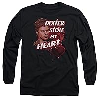 Dexter Long Sleeve T-Shirt Dexter Stole My Heart Black Tee