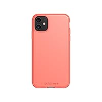 tech21 Studio Colour Mobile Phone Case - Compatible with iPhone 11 - Slim Profile with Drop Protection, Coral
