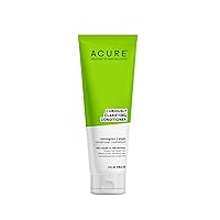 Acure Curiously Clarifying Conditioner & Argan Gently Cleanses, Removes Buildup, Boost Shine & Replenishes Moisture Lemongrass 8 Fl Oz