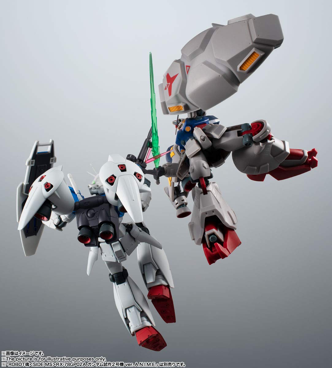 TAMASHII NATIONS RX-78GP01Fb Gundam GP01 Full Burnern ver.A.N.I.M.E Mobile Suit, Bandai Spirits Robot Spirits