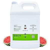 Dolce Foglia Watermelon Extract - 1 Gallon Oil-Soluble Multipurpose Flavoring Ideal for Candy Making, Baking, Lip Balm, and Ice Cream - Watermelon Concentrate Perfect for Weight Management
