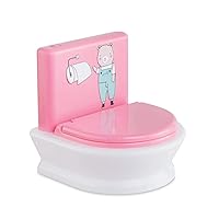 Corolle Interactive Baby Doll Potty with 2 Sounds for Realistic Pretend Play, Fits 12