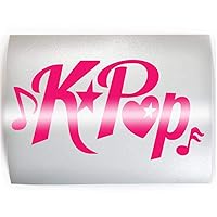 K-POP - PICK COLOR & SIZE - Korean Pop Band Korea Fun KPOP Vinyl Decal Sticker C