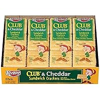 Cracker Sandwiches to Go - Club & Cheddar - 1.38 Ounce (Pack of 16)