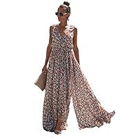HAN HONG Women Summer Dress Floral Print Maxi Dresses Bohemian Hippie Beach Long Dress Women's Clothing Vestidos