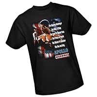 The One and Only, Apollo Creed! - Rocky II Adult T-Shirt