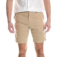 Ted Baker Men's Leder Linen Blend Half Elasticated Short