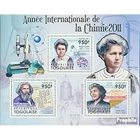 Togo 4293-4295 Sheetlet (Complete. Issue) unmounted Mint/Never hinged ** MNH 2011 International Year The Chemistry (Stamps for Collectors)