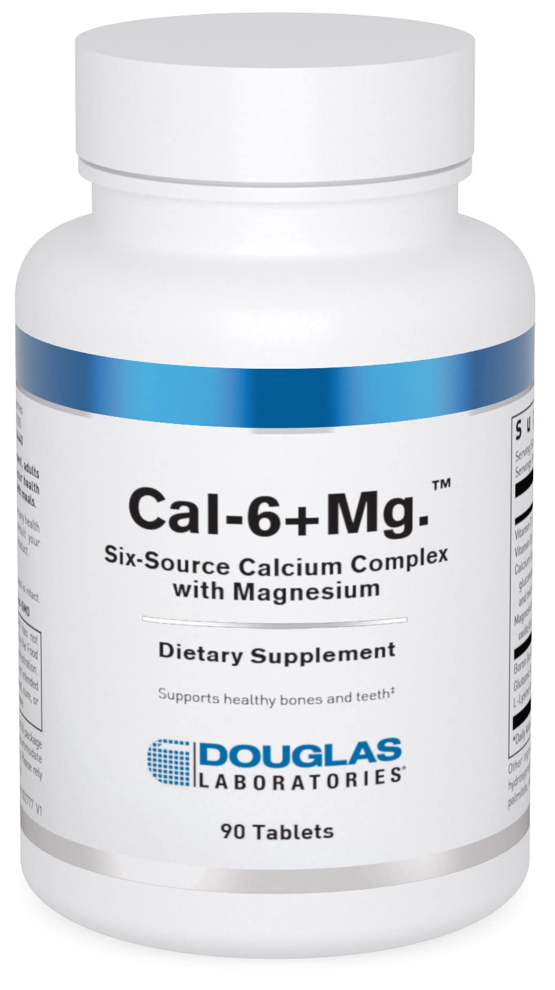 Douglas Laboratories Cal-6 + Mg | Six-Source Calcium Complex with Magnesium to Support Healthy Bones and Teeth* | 90 Tablets
