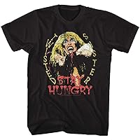 American Classics Twisted Sister Heavy Metal Band Group Stay Hungry Distressed Adult T-Shirt Tee
