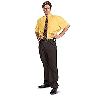 Dwight Schrute Costume, Official The Office Costume Accessories for Adults, Classic Men's