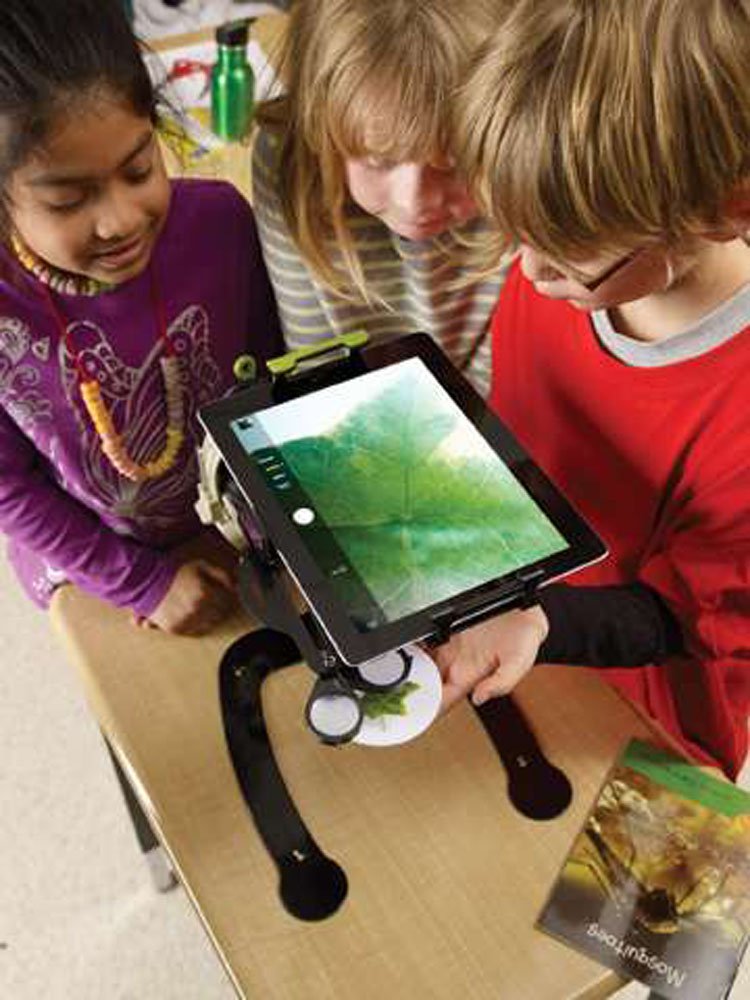 Copernicus Height Adjustable Dewey The Document Camera Stand with Microscope and Light