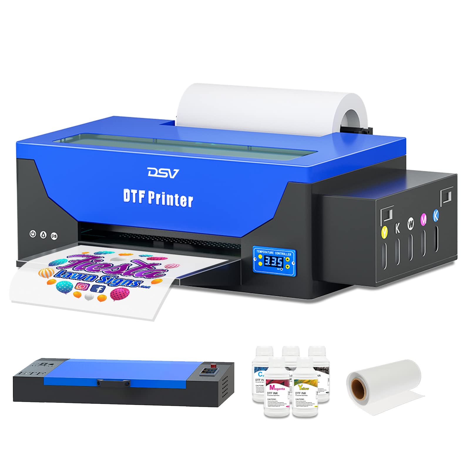 Mua Dsv L1800 Dtf Transfer Printer With Roll Feeder Built In White Ink Circulation System A3 Dtf 4511