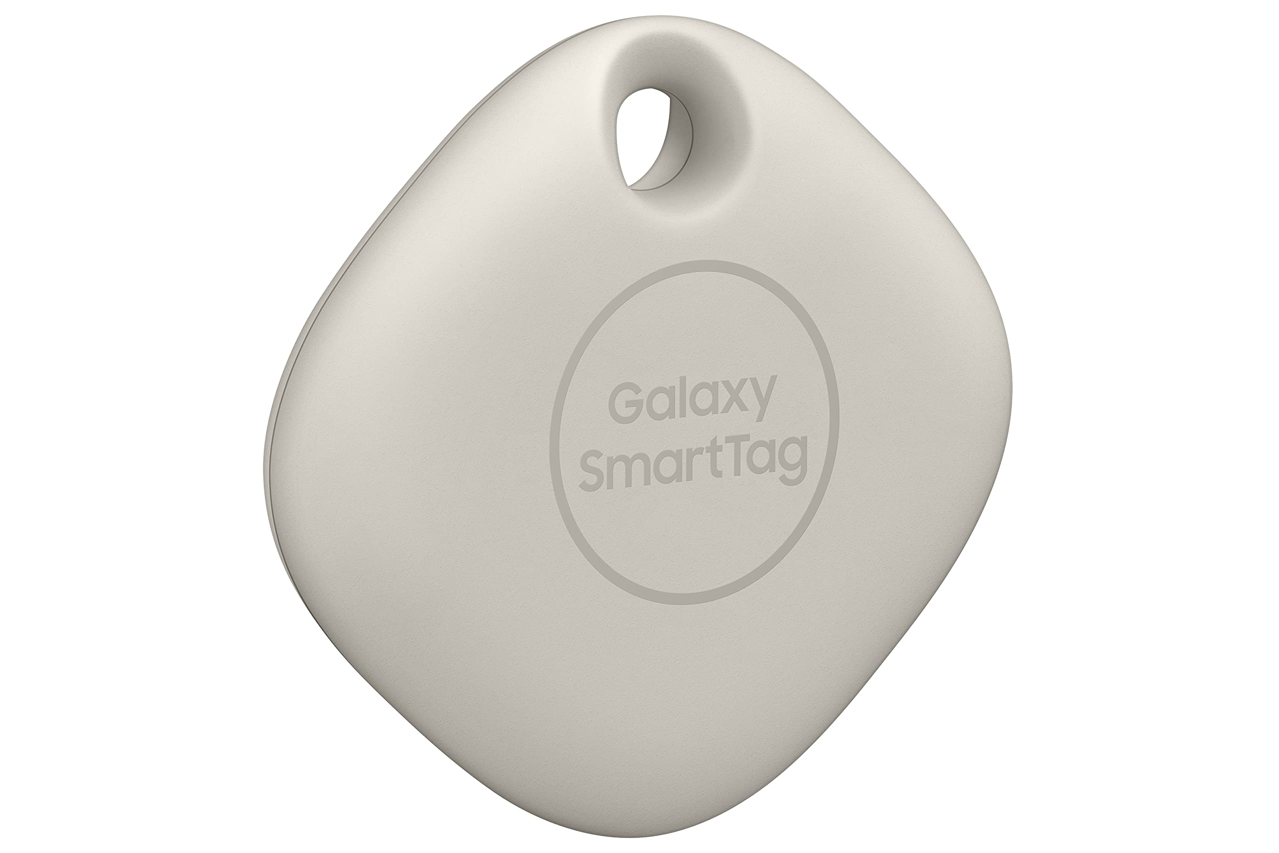 Samsung Galaxy SmartTag EI-T5300 Bluetooth Tracker & Item Locator for Keys, Wallets, Luggage and More, Oatmeal