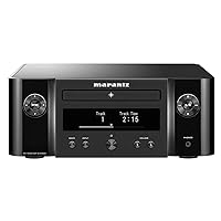 Marantz M-CR612 Network CD Receiver | Wi-Fi, Bluetooth, AirPlay 2 & HEOS Connectivity | AM/FM Tuner, CD Player, Unlimited Music Streaming | Compatible with Amazon Alexa | Black