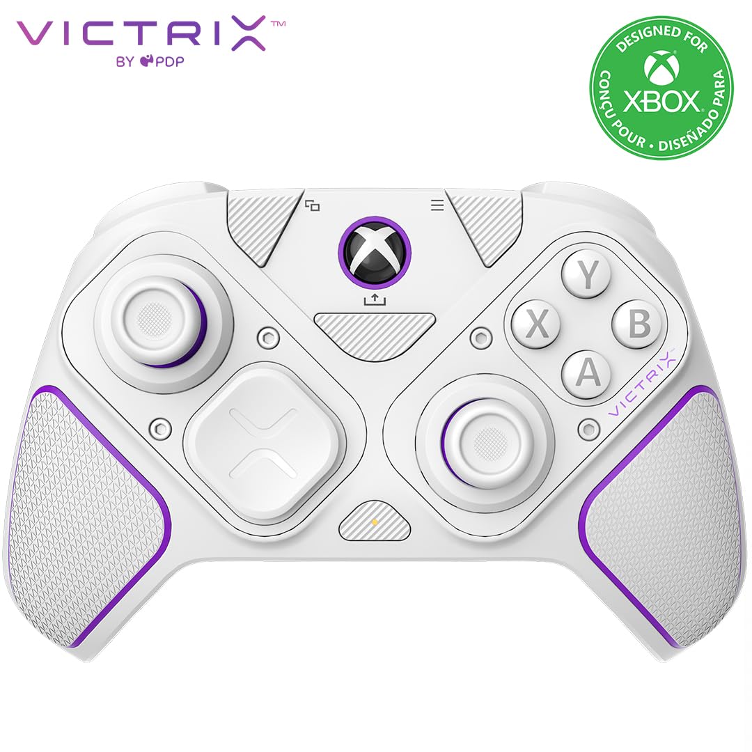 Victrix Pro BFG Wireless Controller: White For Xbox Series X|S, Xbox One, and Windows 10/11 PC