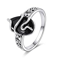 YFN Sterling Silver Ring Crystal Jewellery Gifts for Women Girls