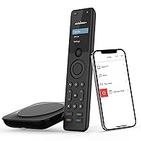 SofaBaton X1 Universal Remote Control with Hub & APP, All in one Smart Remote Control with Custom Activities, Control for 60+ Devices TVs/DVDs/Gaming Console/Blu-ray Player, Compatible with Alexa