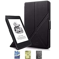 Amazon All-New Kindle Paperwhite Origami Cover Case Stand Sleeve Protective Skin Auto Sleep, Navy Blue
