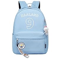 Waterproof Bookbag Haaland Basic Backpack,Lightweight Travel Bagpack Laptop Rucksack with Padded Straps