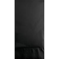 Club Pack of 192 Jet Black 3-Ply Disposable Party Paper Guest Napkins 8